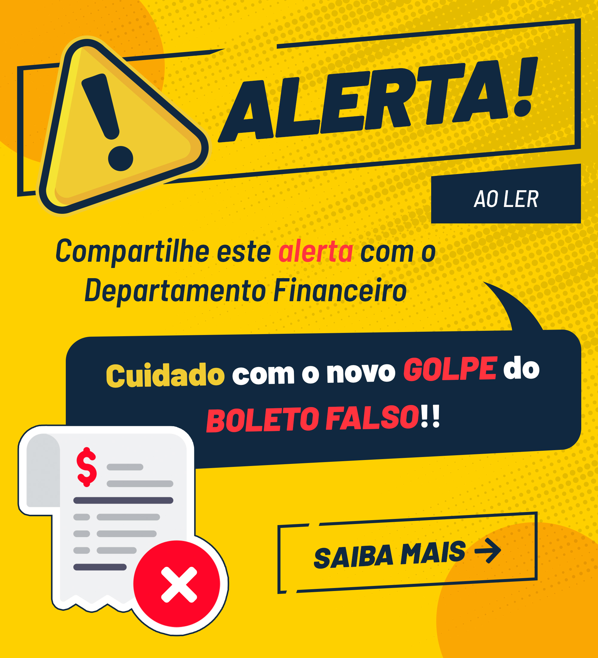 imagem alerta boleto falso